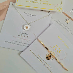 Joma Jewellery | Gold July Sunstone Bracelet
