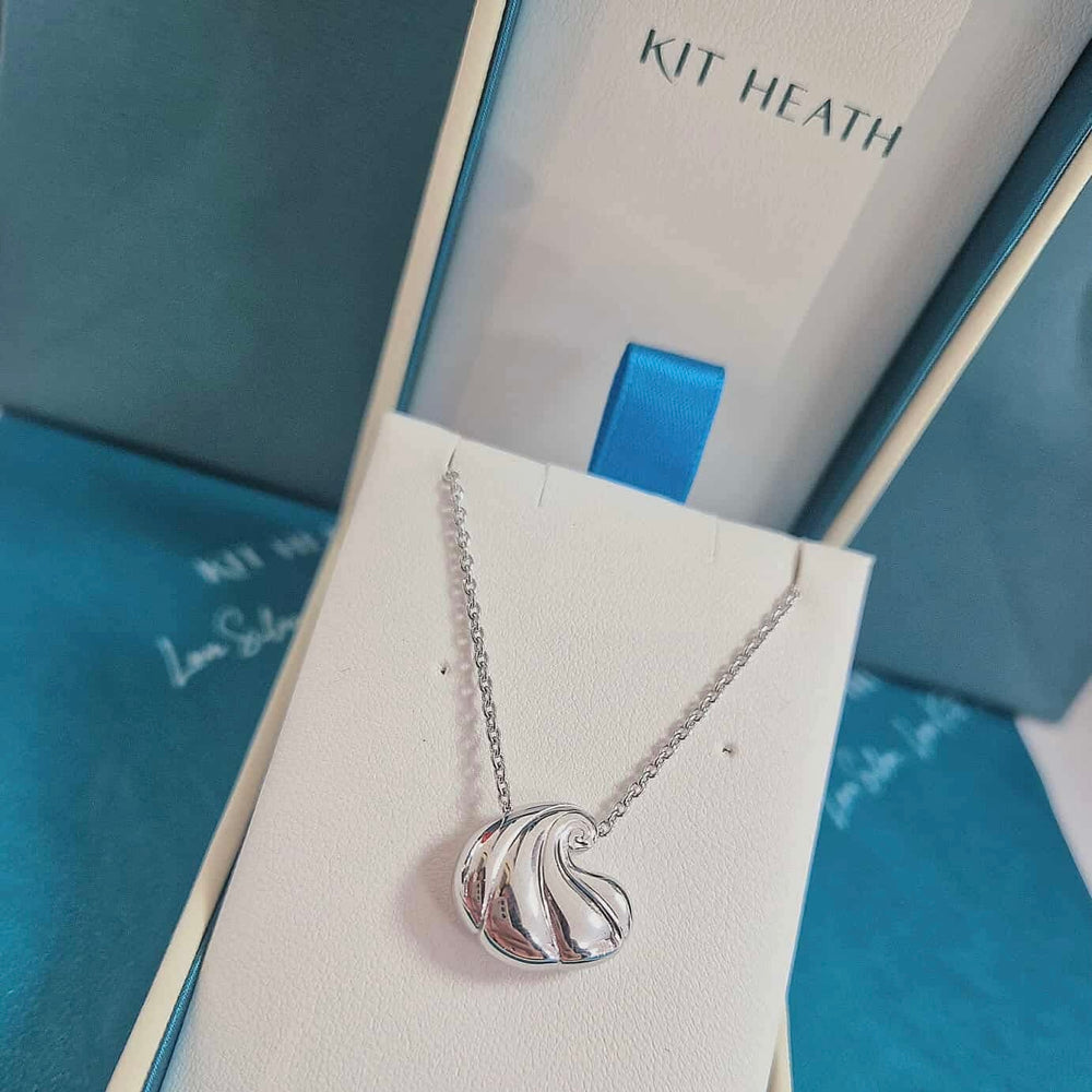 Kit Heath | Sterling Silver Ocean Inspired Spiral Necklace