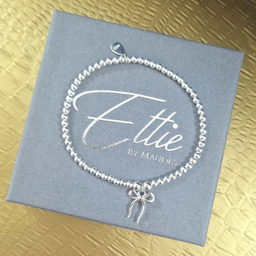 Ettie Thinbead Bow Bracelet