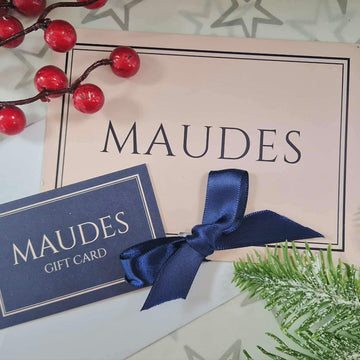 Maudes Gift Voucher Card