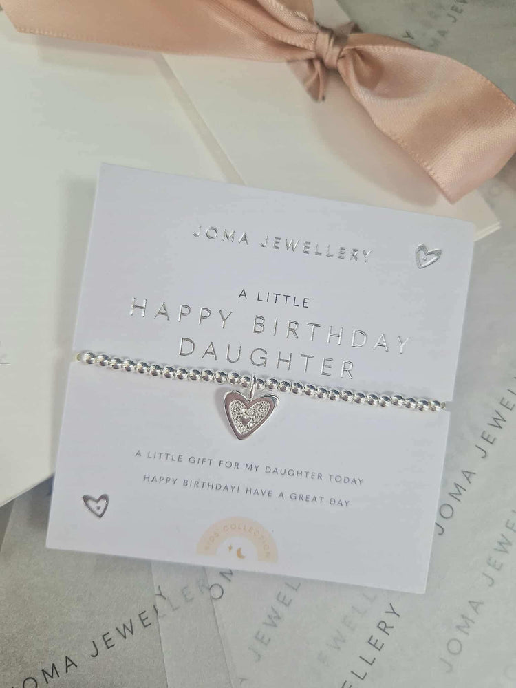 Joma Jewellery | Children’s Happy Birthday Daughter Bracelet