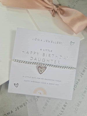 Joma Jewellery | Children’s Happy Birthday Daughter Bracelet