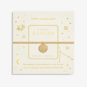 Joma Jewellery | Gold Cancer Bracelet