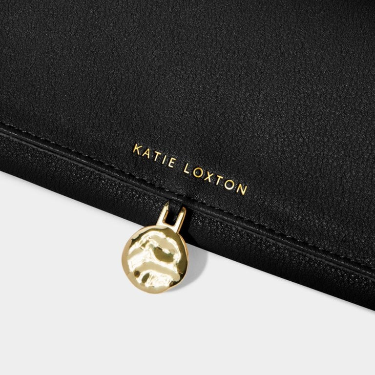 Katie Loxton | Pebble Jewellery Roll | You Are Golden | Black