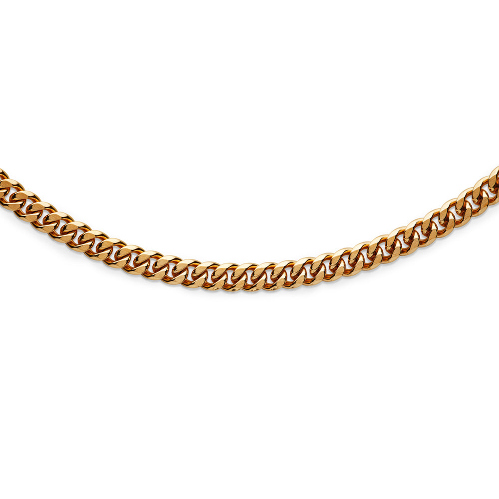 Unique & Co | Steel Necklace Yellow Gold IP Plating