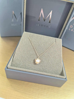 9ct Yellow Gold Pearl Necklace