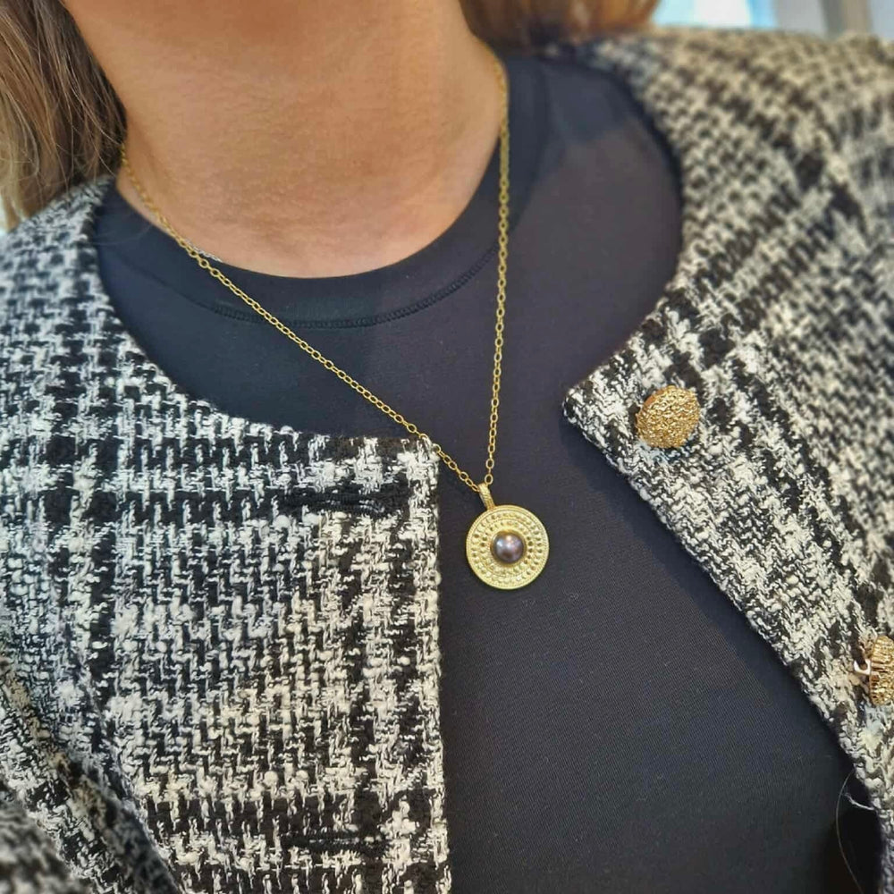 Anna Beck | Blue Pearl Necklace