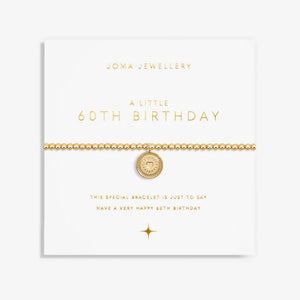 Joma Jewellery | Gold 60th Birthday Bracelet