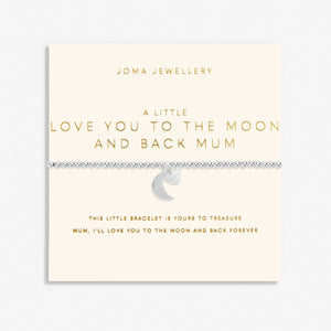 Joma Jewellery | I Love You To The Moon and Back Mum Bracelet