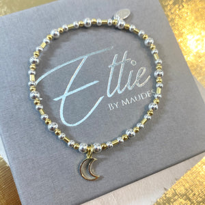 Ettie Mixed Metal Magical Dreams Bracelet | Moon