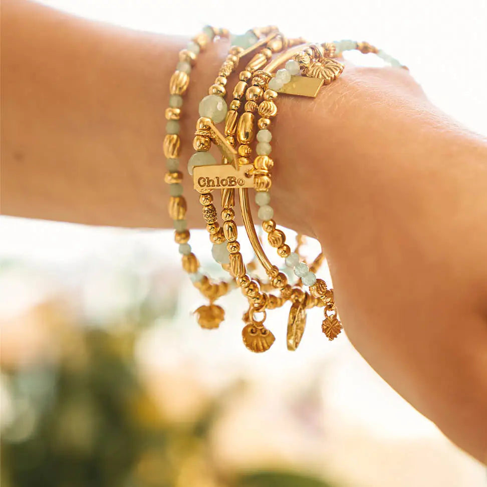 ChloBo | Gold Forever Blooming Aventurine Bracelet