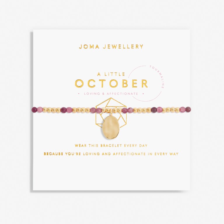 Joma Jewellery | Gold October Tourmaline Bracelet