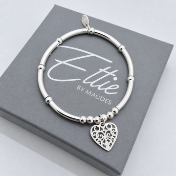 Ettie Filigree Heart Bracelet