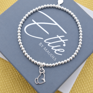 Ettie Thinbead Cat Bracelet