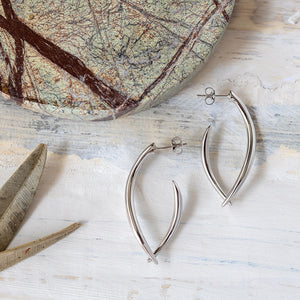 Kit Heath | Twine Twist Link Grande Hoop Earrings