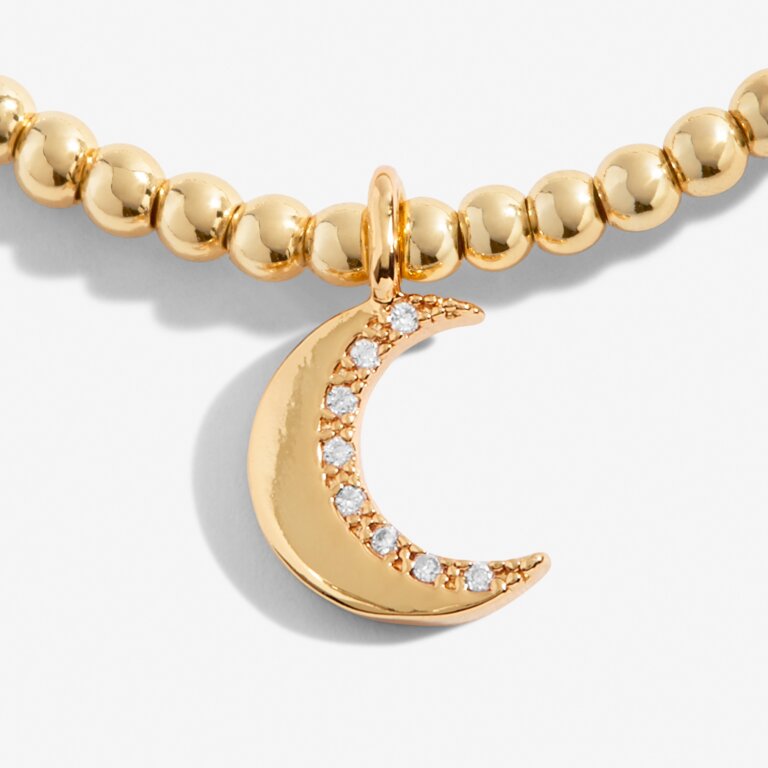 Joma Jewellery | Gold Love You To The Moon And Back Bracelet