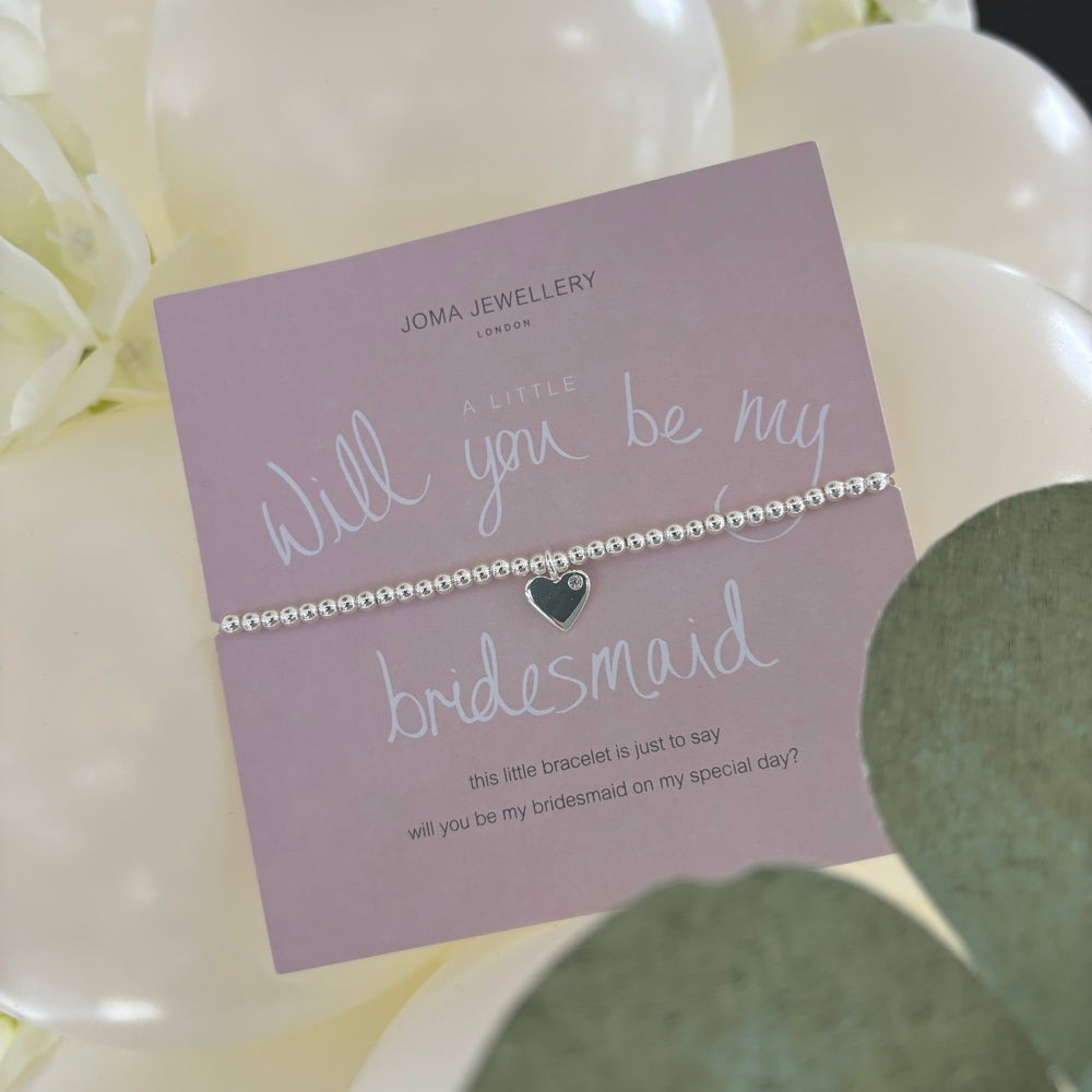 Joma Jewellery |  Will You Be My Bridesmaid Bracelet