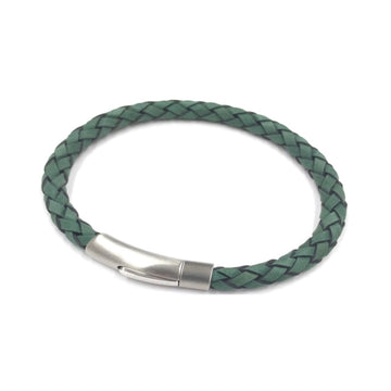 Unique & Co | Green Suede Leather Bracelet 19cm