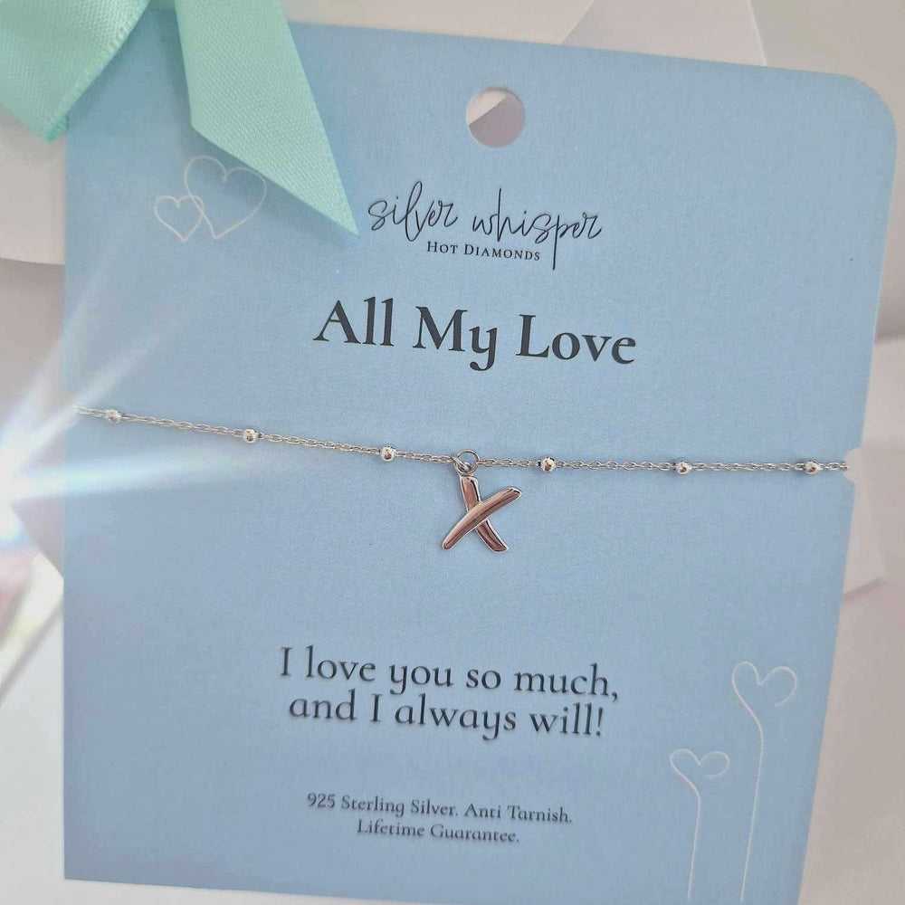 Hot Diamonds | Silver Whisper All My Love Bracelet