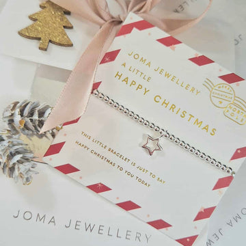 Joma Jewellery | Children’s Happy Christmas Bracelet