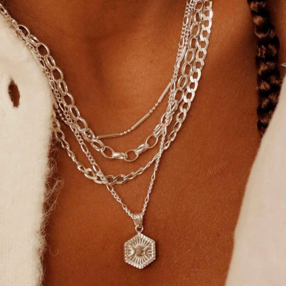Daisy London | Estée Lalonde Goddess Hexagon Necklace