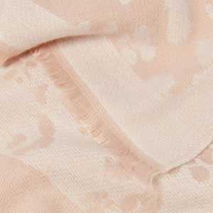 Katie Loxton | Printed Blanket Scarf | Pink & Off White