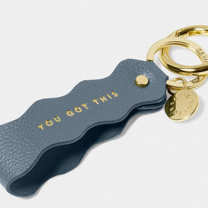 Katie Loxton | Sentiment Wave Keyring | You Got This