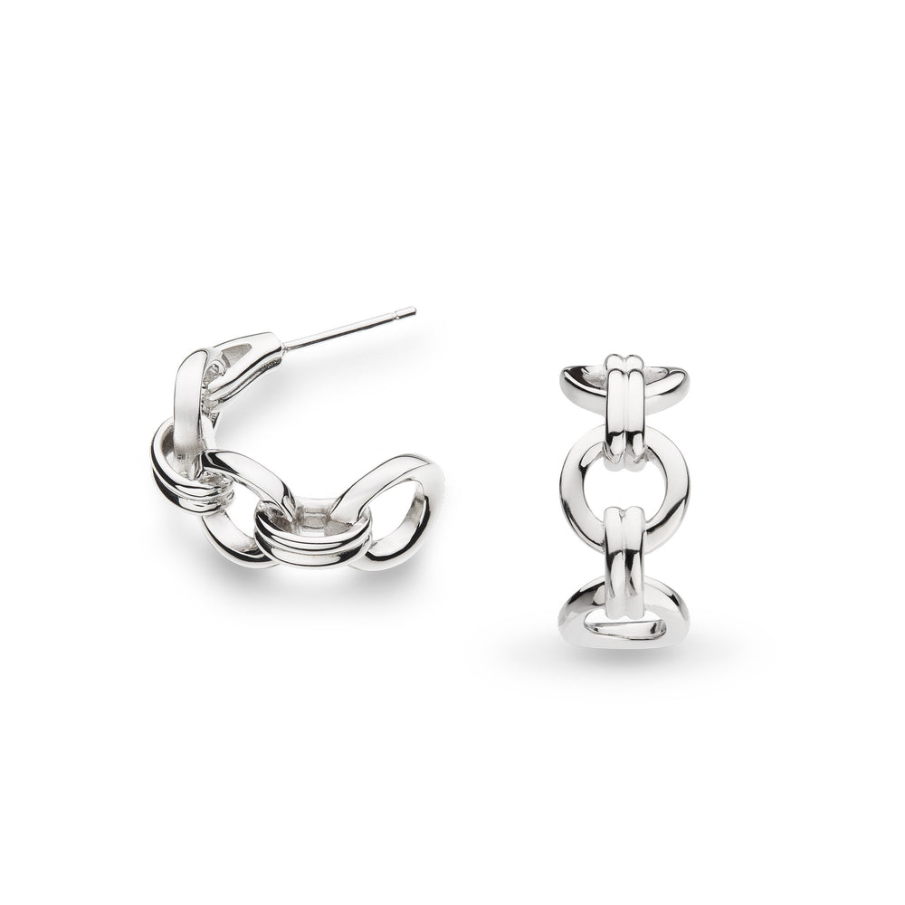 Kit Heath | Bevel Unity Hoop Stud Earrings