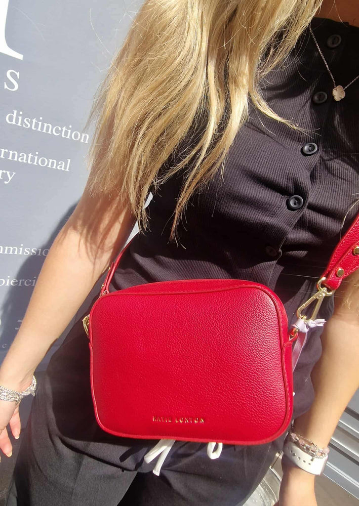 Katie Loxton | Zana Crossbody Bag | Garnet Red
