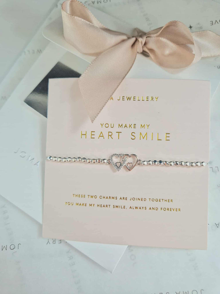 Joma Jewellery | Forever Yours You Make My Heart Smile Bracelet