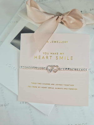 Joma Jewellery | Forever Yours You Make My Heart Smile Bracelet