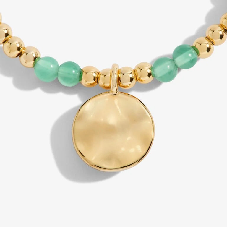 Joma Jewellery | Gold August Aventurine Bracelet