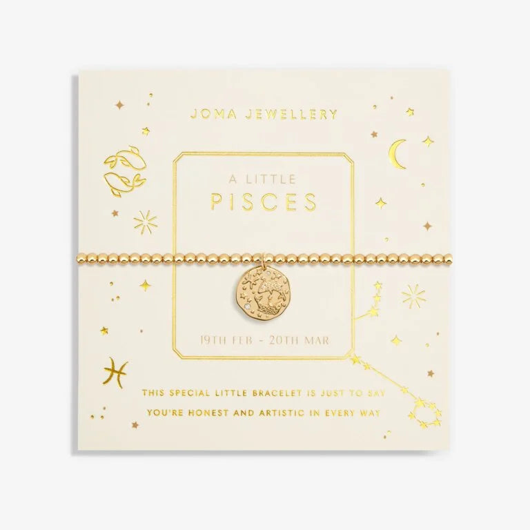 Joma Jewellery | Gold Pisces Bracelet