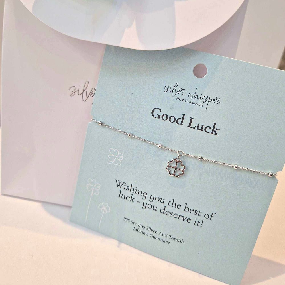 Hot Diamonds | Silver Whisper Good Luck Bracelet