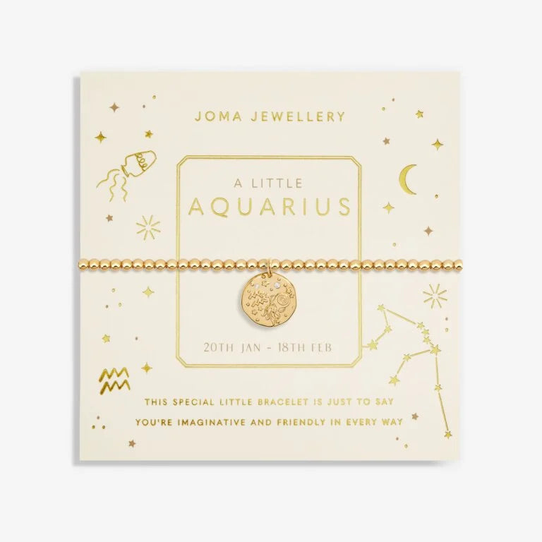 Joma Jewellery | Gold Aquarius Bracelet