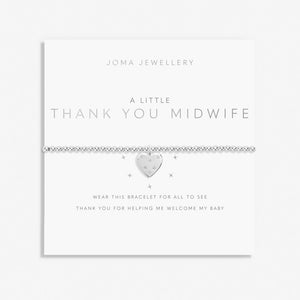 Joma Jewellery | Thank You Midwife Bracelet