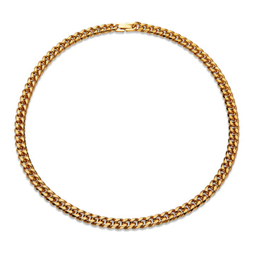 Unique & Co | Steel Necklace Yellow Gold IP Plating