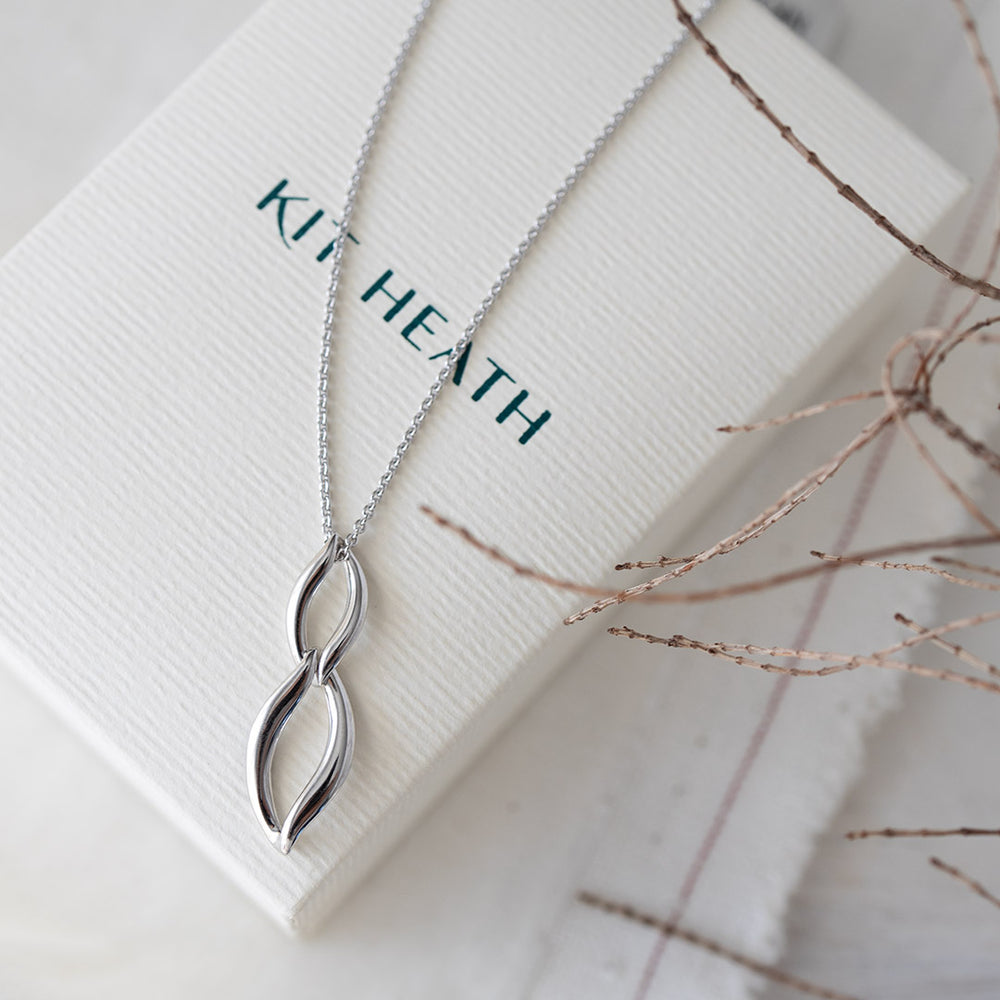 Kit Heath | Twine Link Duo Petite Necklace