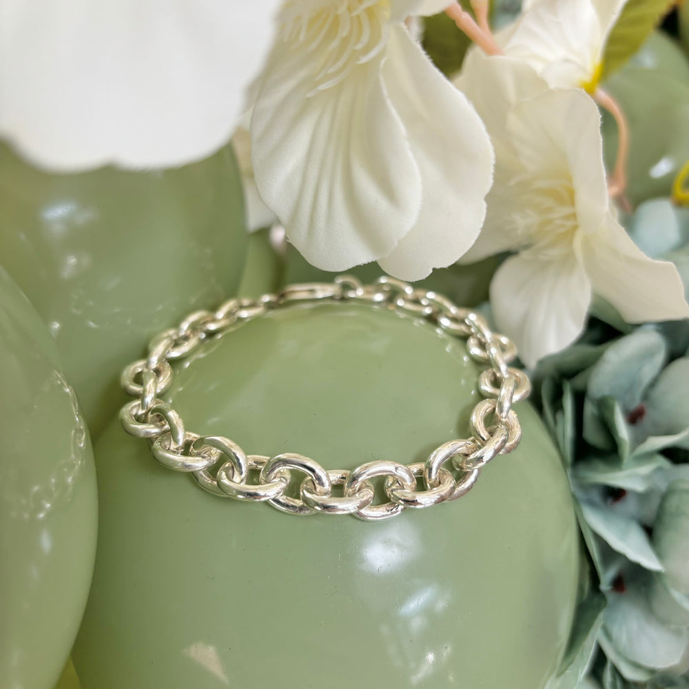 Sterling Silver Chunky Bracelet