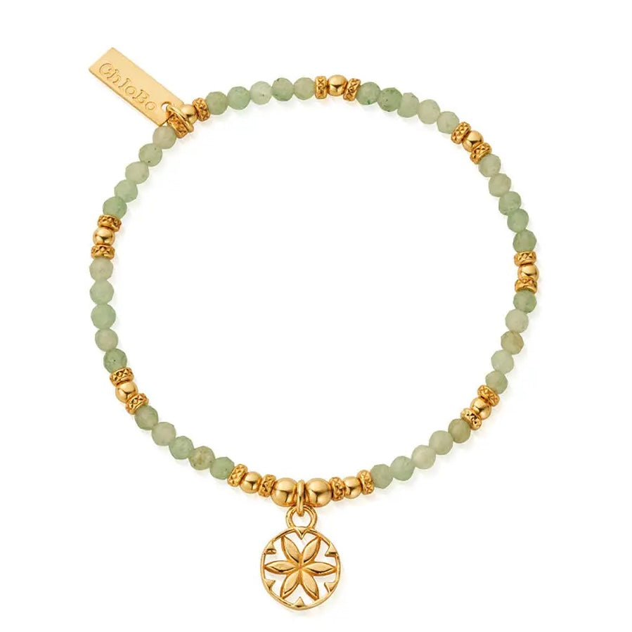 ChloBo | Flower Mandala Aventurine Bracelet