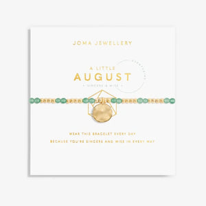 Joma Jewellery | Gold August Aventurine Bracelet