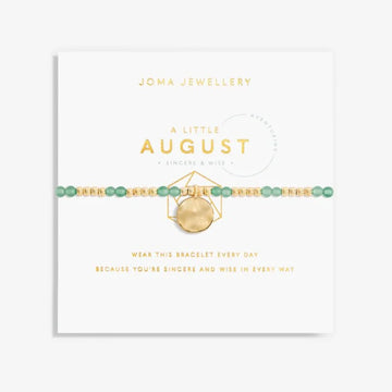 Joma Jewellery | Gold August Aventurine Bracelet