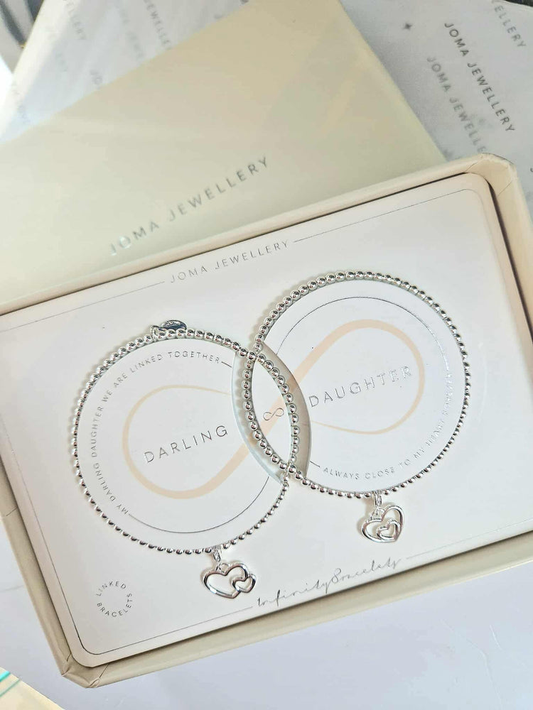 Joma Jewellery | Darling Daughter Infinity Bracelets