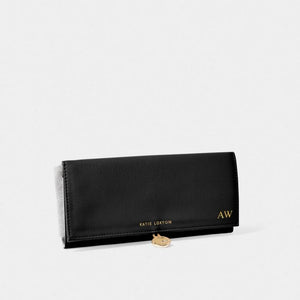 Katie Loxton | Pebble Jewellery Roll | You Are Golden | Black