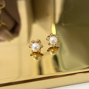 9ct Pearl Stud Earrings - Maudes The Jewellers