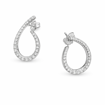 Real Effect | Sterling Silver Spiral Stud Earrings
