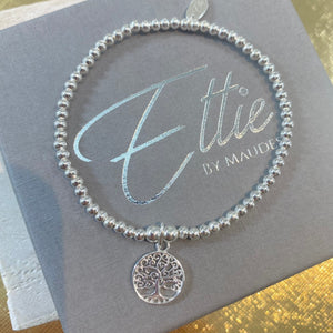 Ettie Thinbead Circle Family Tree Bracelet