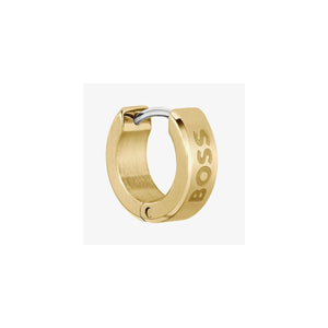 Boss | Odell Gold Tone Small Hoop Earrings