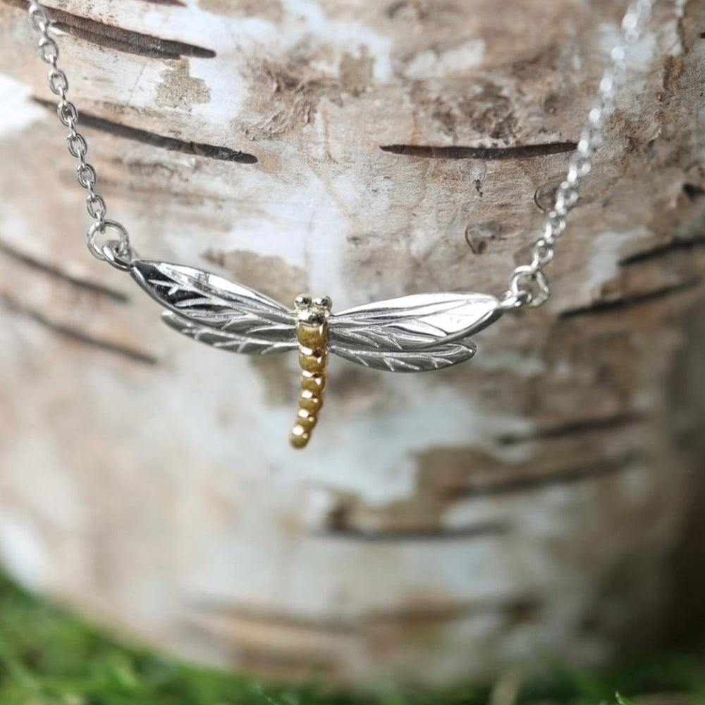 
            
                Load image into Gallery viewer, Kit Heath | Flyte Dragonfly Petite Necklet
            
        