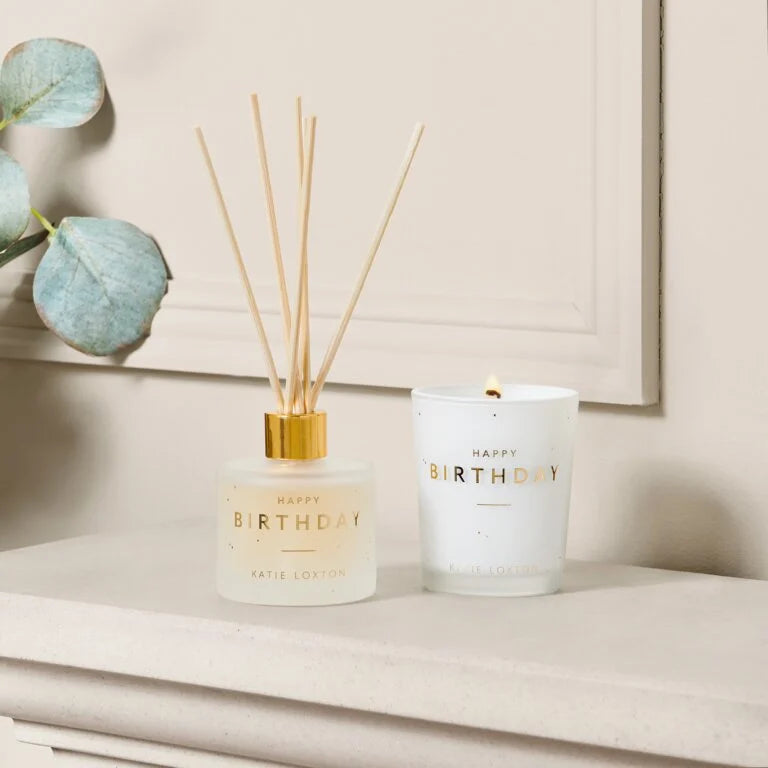 Katie Loxton | Sentiment Mini Fragrance Set | Happy Birthday | Sweet Vanilla & Salted Caramel